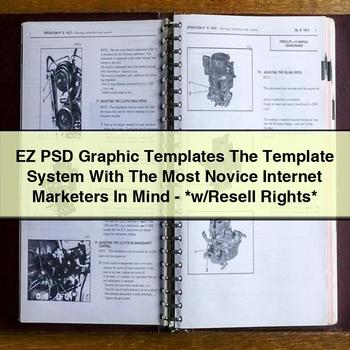 Ez Psd Graphic Templates the Template System with the Most Novice Internet Marketers in Mind- W/Resell Rights PDF Download