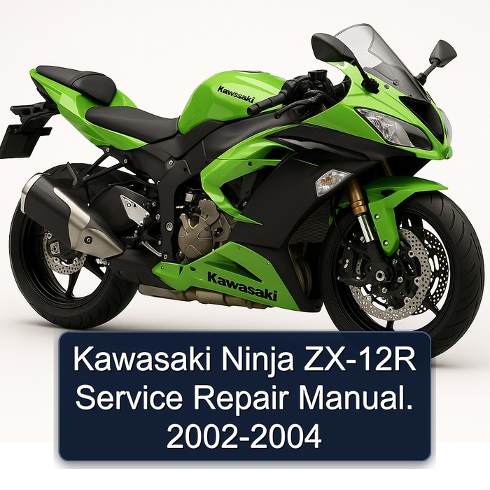 Kawasaki Ninja ZX-12R Manual de servicio y reparación. 2002-2004