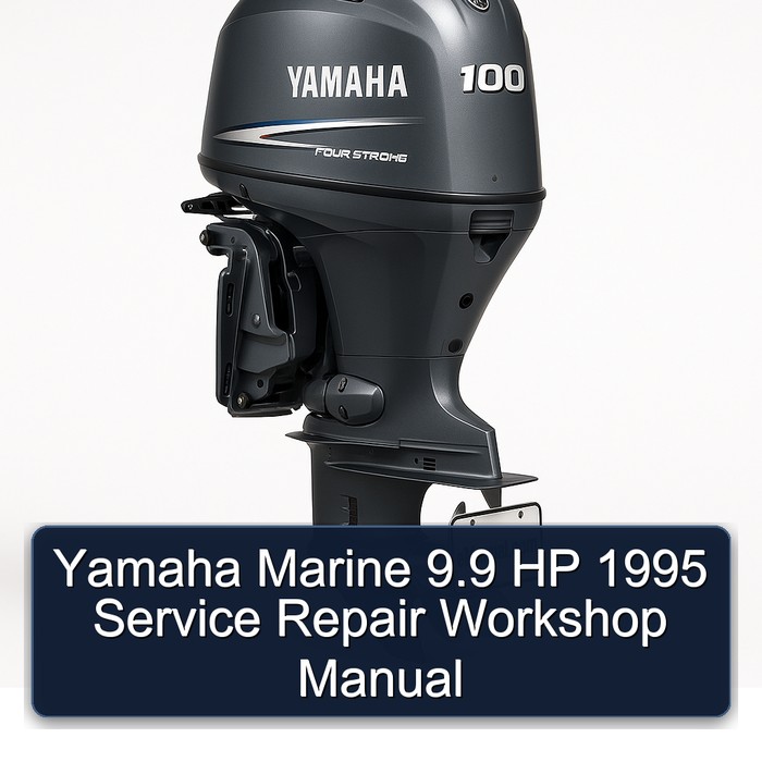 Yamaha Marine 9.9 HP 1995 Service Repair Workshop Manual 