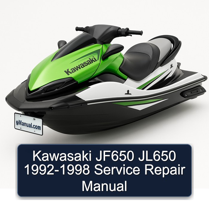 Kawasaki JF650 JL650 1992-1998 Service Repair Manual