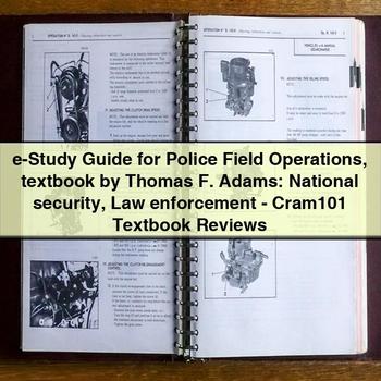 E-Study Guide for Police Field Operations by Thomas F. Adams PDF Download