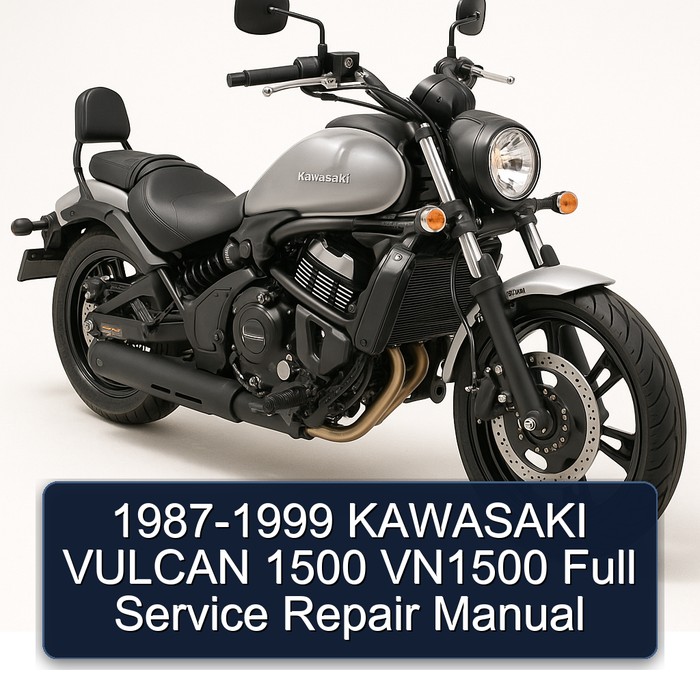 1987-1999 KAWASAKI VULCAN 1500 VN1500 Full Service Repair Manual