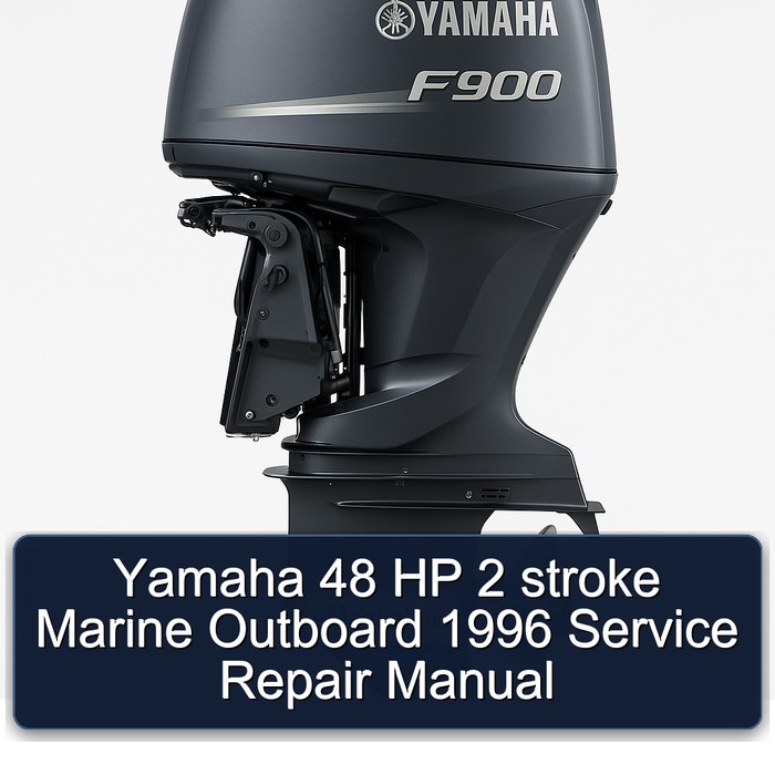 Yamaha 48 HP 2 stroke Marine Outboard 1996 Service Repair Manual