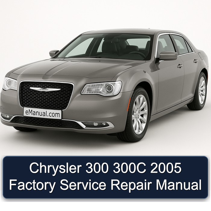 Chrysler 300 300C 2005 Factory Manual de servicio y reparación