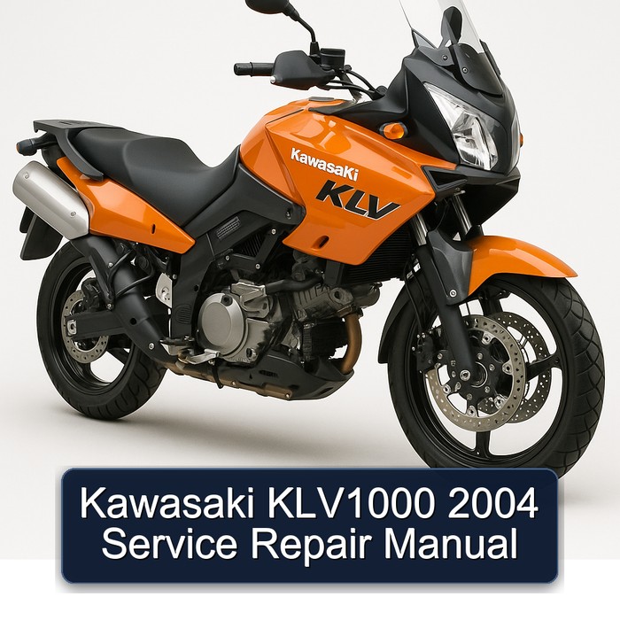 Kawasaki KLV1000 2004 Manual de servicio y reparación