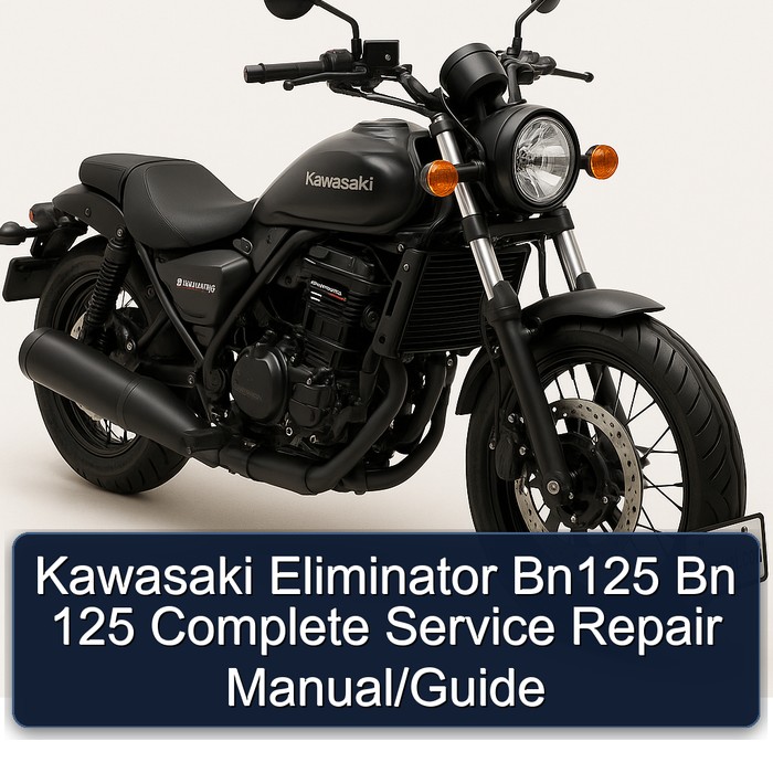 Kawasaki Eliminator Bn125 Bn 125 Complete Service Repair Manual/Guide