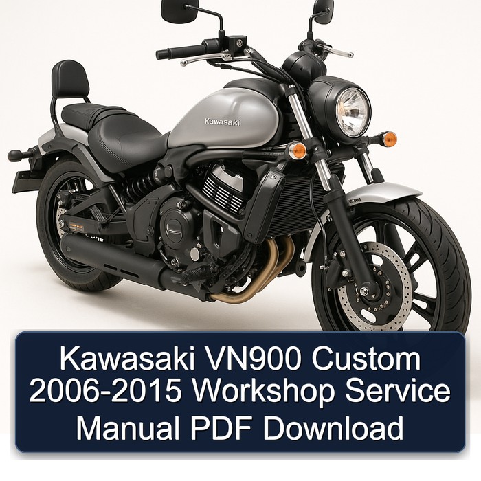 Kawasaki VN900 Custom 2006-2015 Workshop Service Manual PDF Download