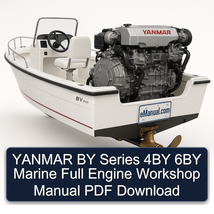 YANMAR BY Series 4BY 6BY Marine Full Engine Workshop Manual PDF Download