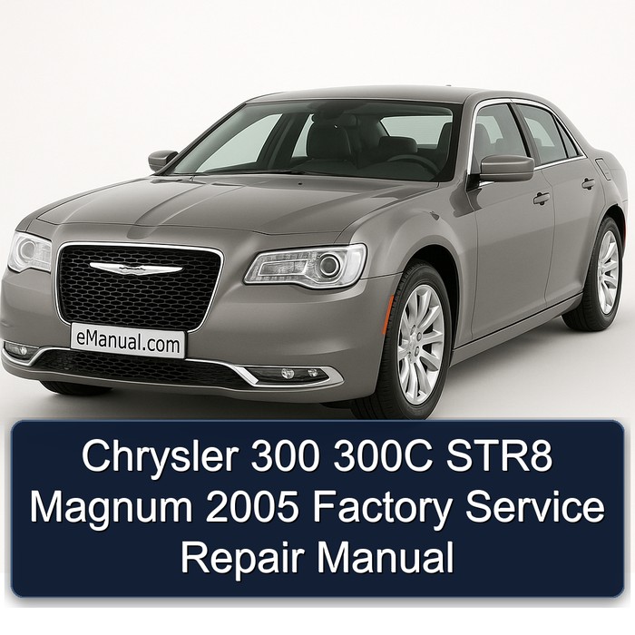 Chrysler 300 300C STR8 Magnum 2005 Factory Manual de servicio y reparación