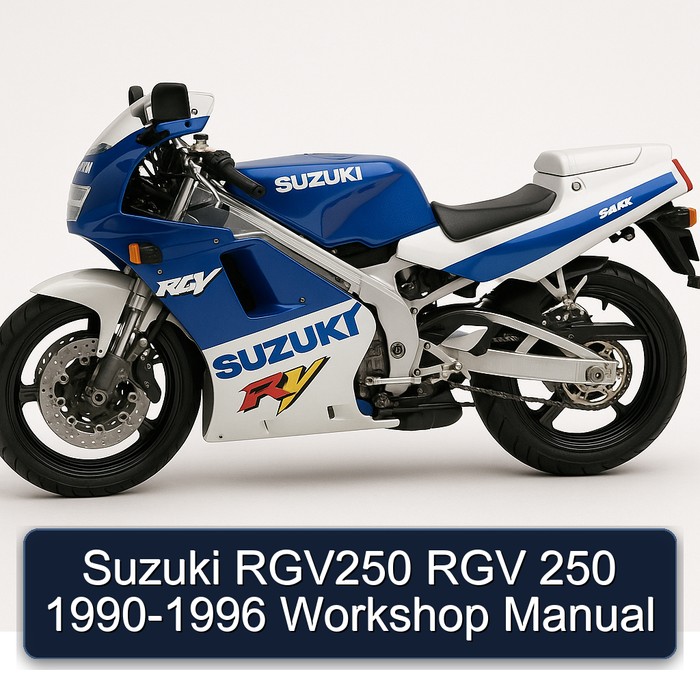 Suzuki RGV250 RGV 250 1990-1996 Workshop Manual