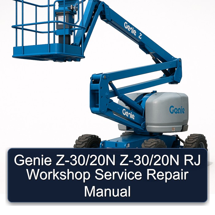 Genie Z-30/20N Z-30/20N RJ Workshop Service Repair Manual