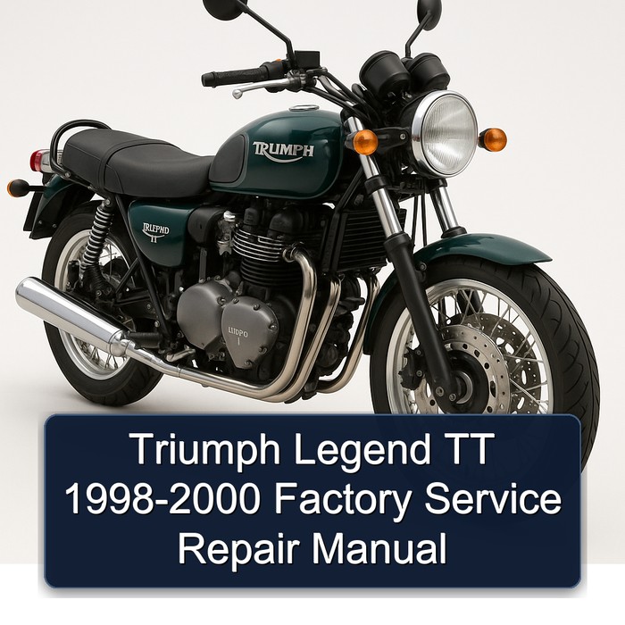 Triumph Legend TT 1998-2000 Factory Service Repair Manual