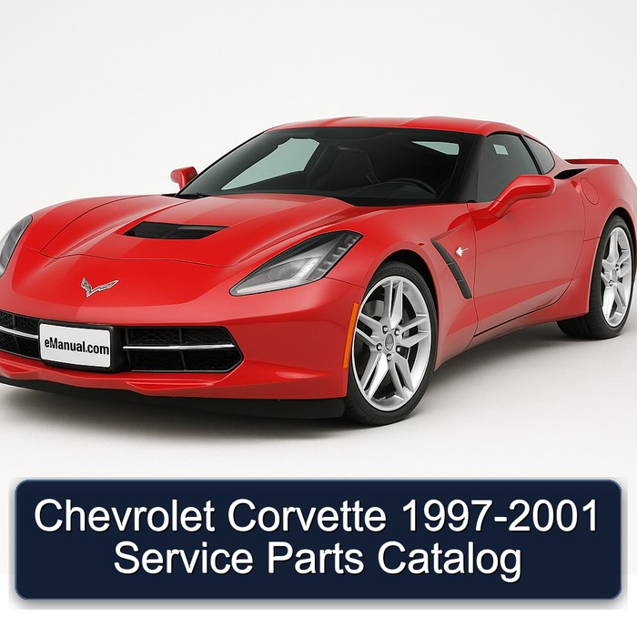 Chevrolet Corvette 1997-2001 Service Parts Catalog