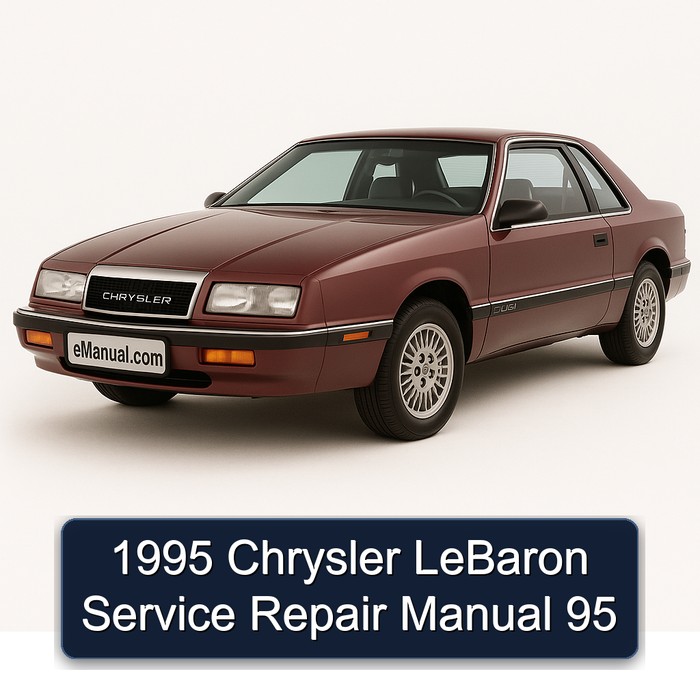 1995 Chrysler LeBaron Manual de servicio y reparación 95