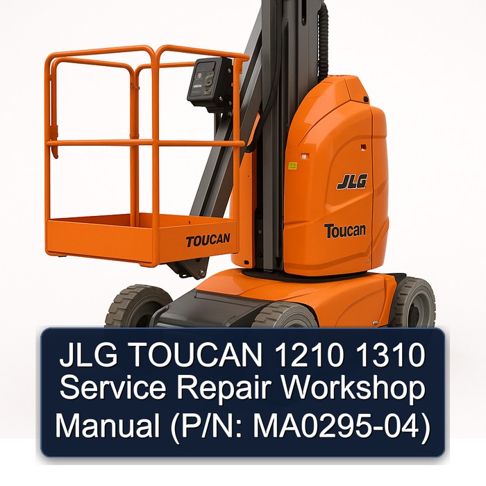 Jlg Toucan 1210 1310 (P/N: MA0295-04) Workshop Service Repair Manual PDF Download