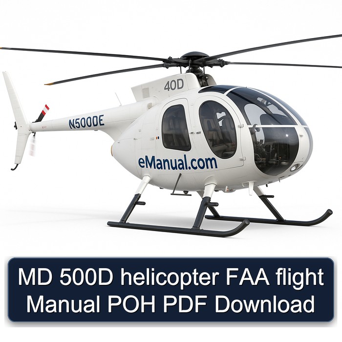 MD 500D helicopter FAA flight Manual POH PDF Download
