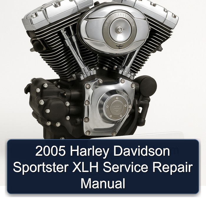 2005 Harley Davidson Sportster XLH Manual de servicio y reparación