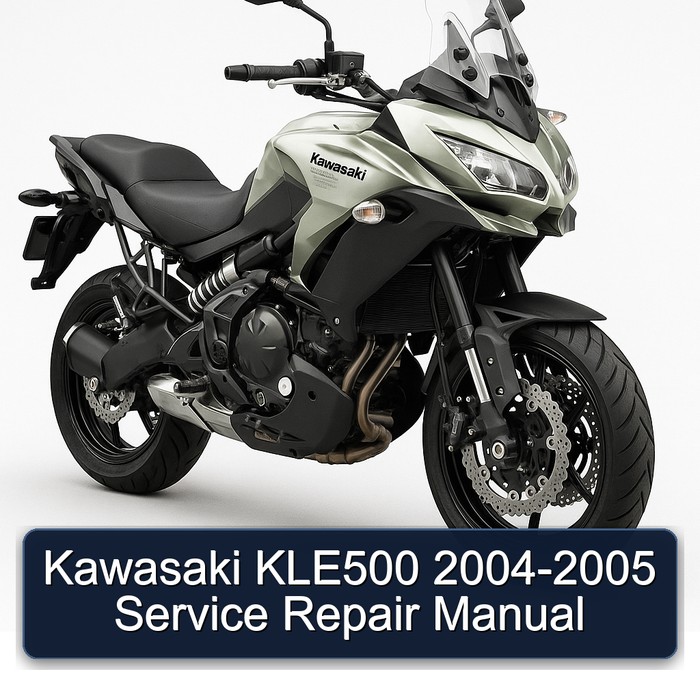 Kawasaki KLE500 2004-2005 Manual de servicio y reparación
