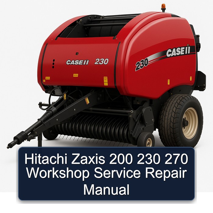 Hitachi Zaxis 200 230 270 Workshop Manual de servicio y reparación
