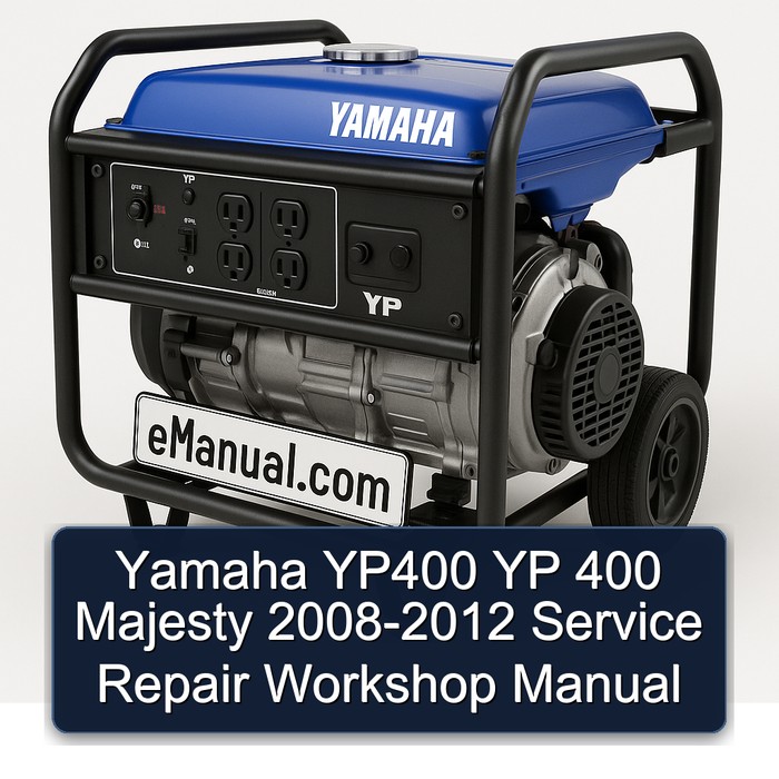 Yamaha YP400 YP 400 Majesty 2008-2012 Service Repair Workshop Manual