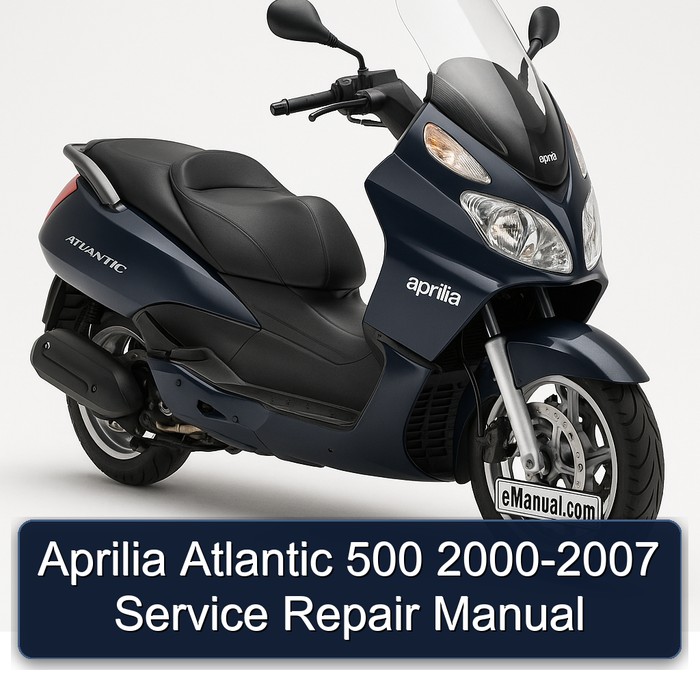 Aprilia Atlantic 500 2000-2007 Manual de servicio y reparación
