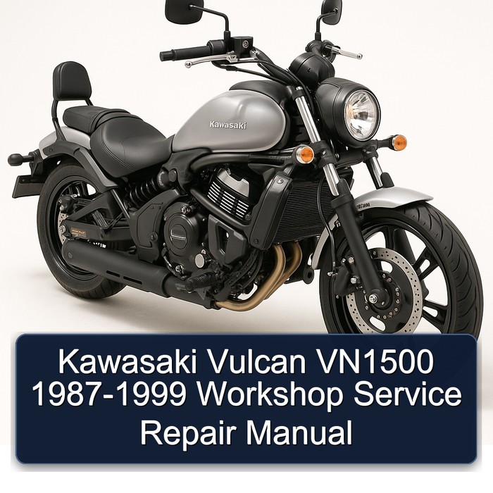 Kawasaki Vulcan VN1500 1987-1999 Workshop Service Repair Manual