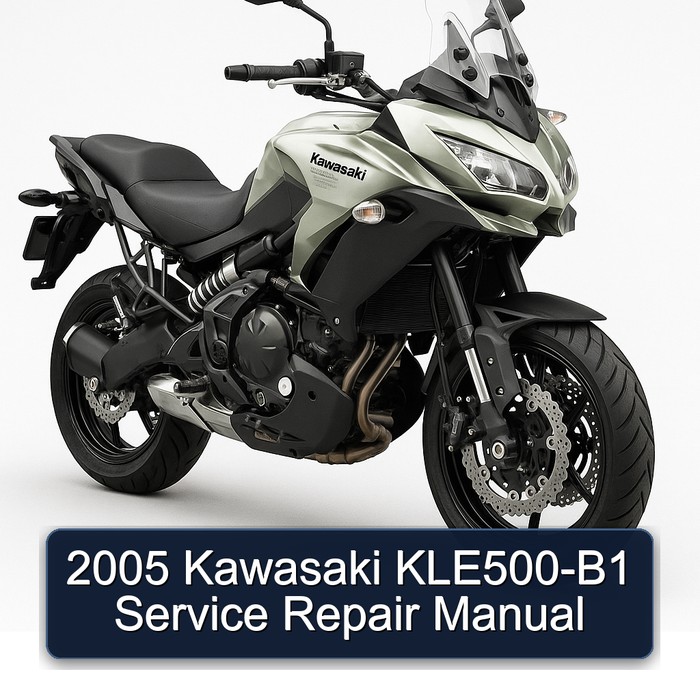 2005 Kawasaki KLE500-B1 Manual de servicio y reparación