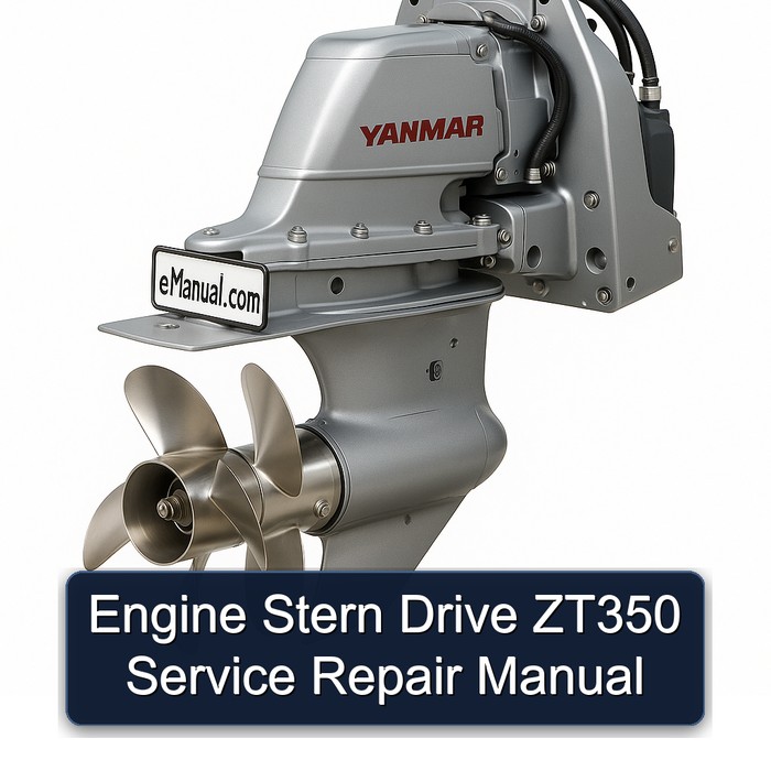 Engine Stern Drive ZT350 Manual de servicio y reparación