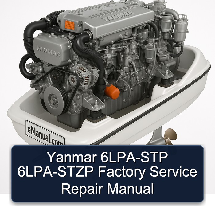 Yanmar 6LPA-STP 6LPA-STZP Factory Service Repair Manual