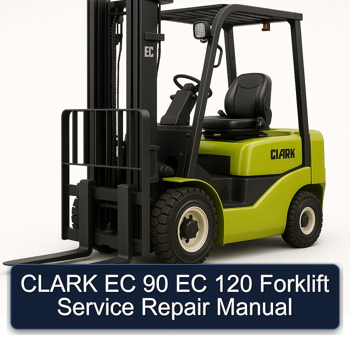 Manual de Servicio y Reparación de Montacargas CLARK EC 90 EC 120
