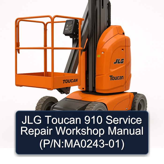 Jlg Toucan 910 (P/N:MA0243-01) Workshop Service Repair Manual PDF Download