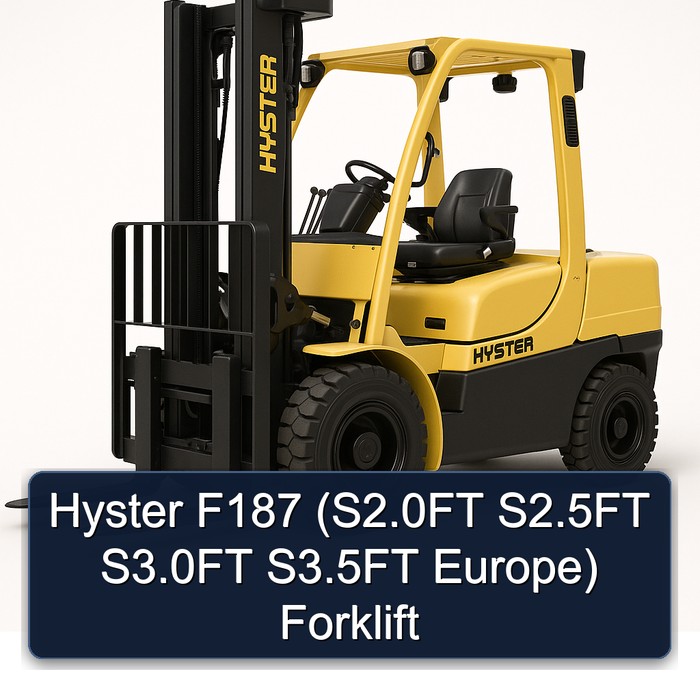 Gabelstapler Hyster F187 (2,0 - 3,5 t) für Europa
