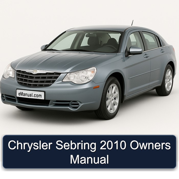 Chrysler Sebring 2010 Owners Manual