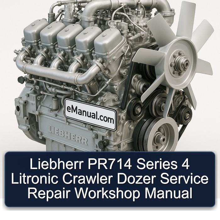 Manual de Servicio y Reparación de la Retroexcavadora Liebherr PR714 Serie 4 Litronic