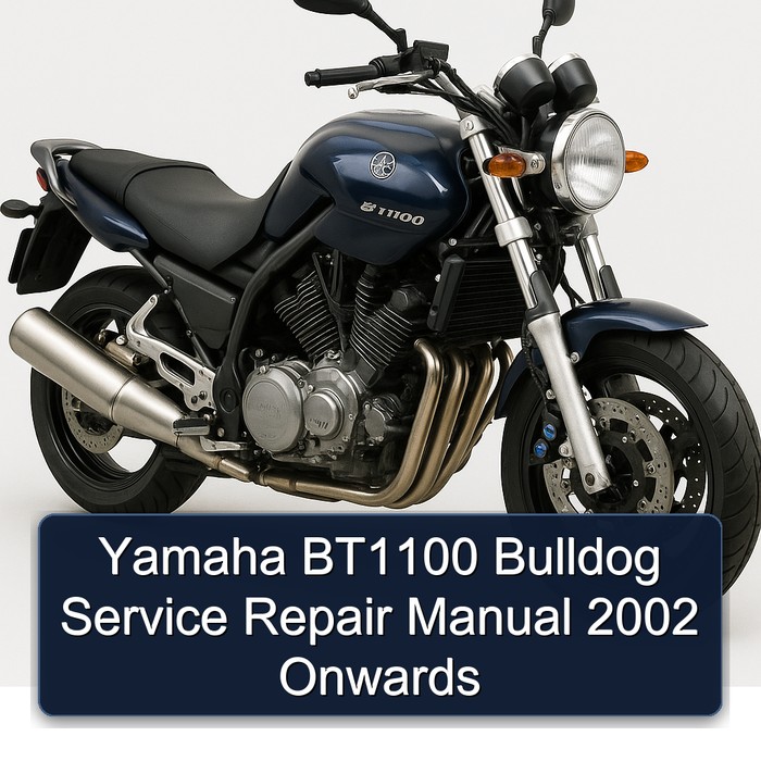 Yamaha BT1100 Bulldog Service Repair Manual 2002 Onwards