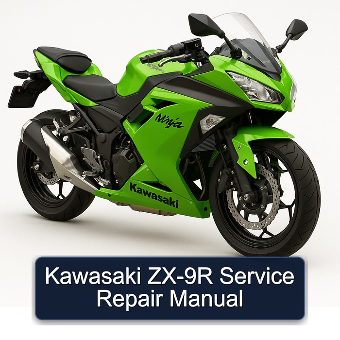 Kawasaki ZX-9R Manual de servicio y reparación