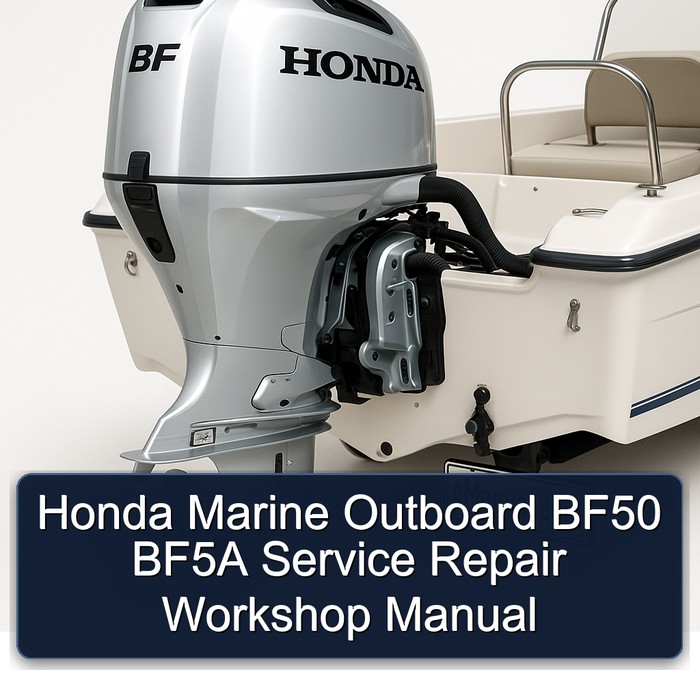 Honda Marine Outboard BF50 BF5A Service Repair Workshop Manual 