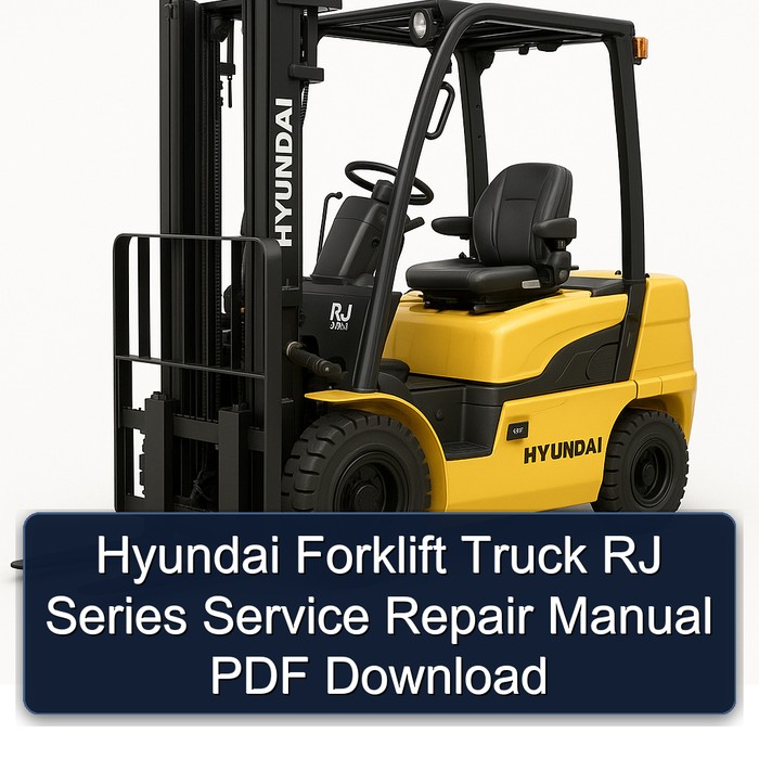 Manual de Servicio y Reparación Hyundai RJ Series
