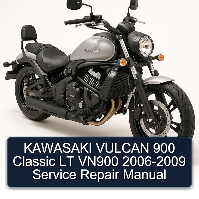 KAWASAKI VULCAN 900 Classic LT VN900 2006-2009 Service Repair Manual