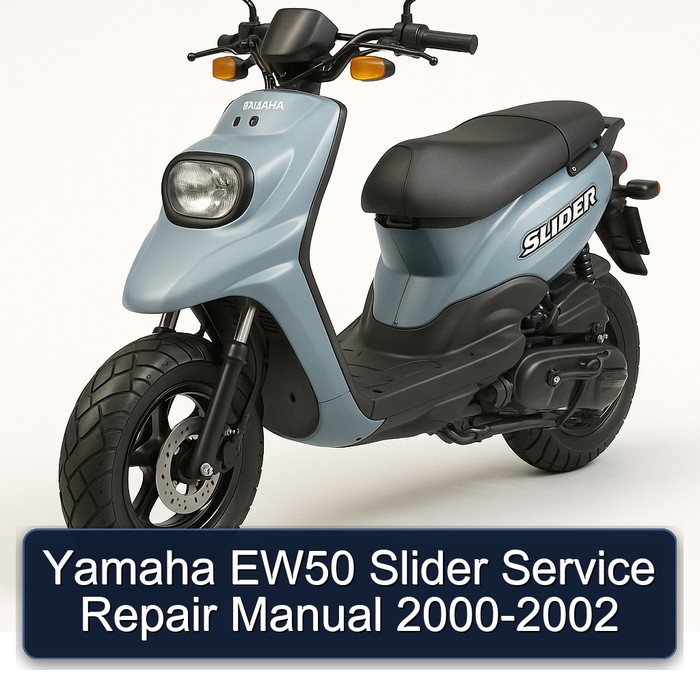 Yamaha EW50 Slider Service Repair Manual 2000-2002