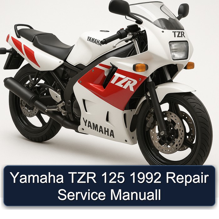 Yamaha TZR 125 1992 Repair Service Manuall