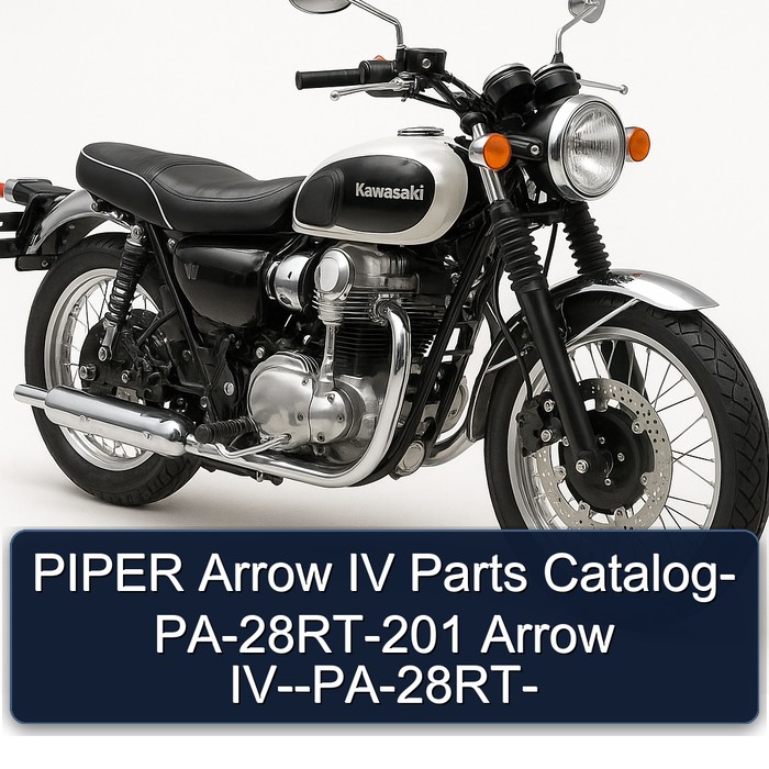 PIPER Arrow IV Parts Catalog- PA-28RT-201 Arrow IV--PA-28RT-