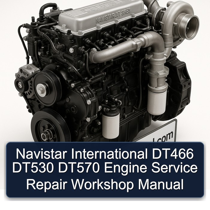 Manual de Reparación y Servicio de Motores Navistar International DT466 DT530 DT570