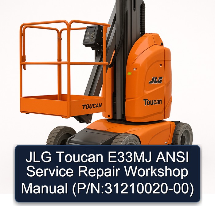 Jlg Toucan E33MJ Ansi (P/N:31210020-00) Workshop Service Repair Manual PDF Download