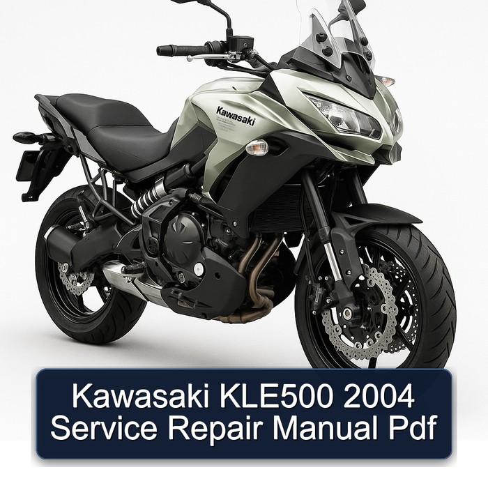 Kawasaki KLE500 2004 Manual de servicio y reparación Pdf