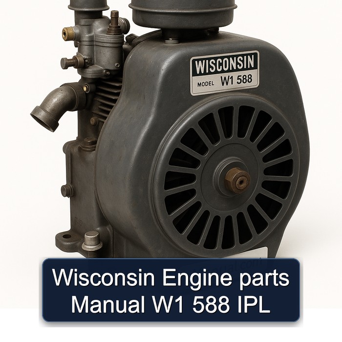 Wisconsin Engine W1 588 Ipl Parts Catalog PDF Download