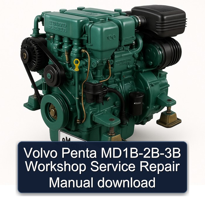 Volvo Penta MD1B-2B-3B Workshop Service Repair Manual PDF Download