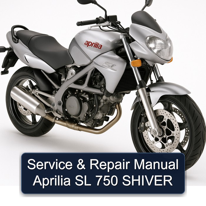 Manual de servicio y reparación Aprilia SL 750 SHIVER