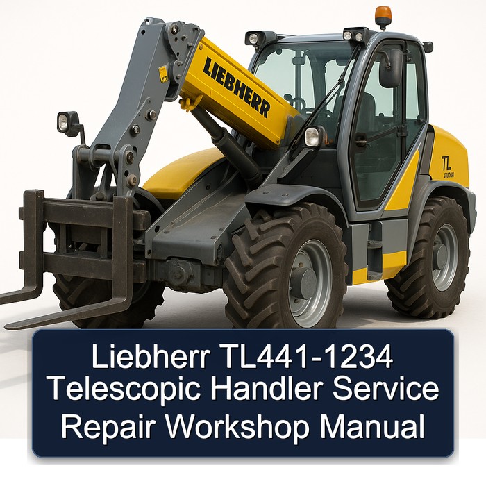 Manual de Servicio y Reparación para Manipulador Telescópico Liebherr TL441-1234