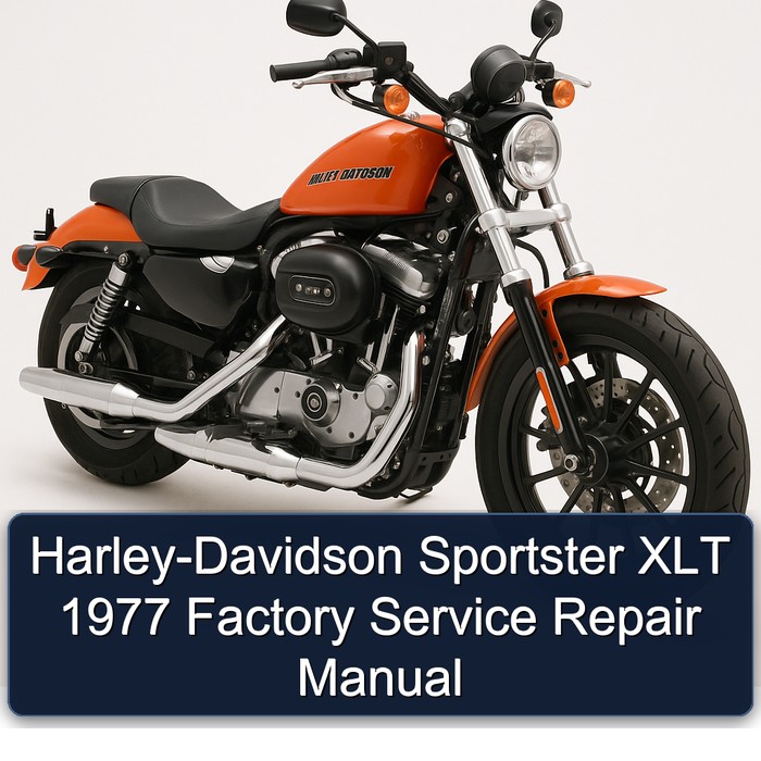 Harley-Davidson Sportster XLT 1977 Factory Service Repair Manual
